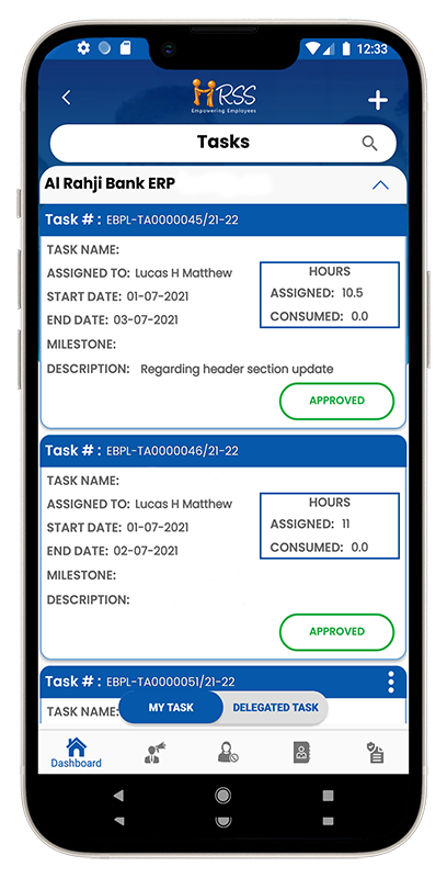 Task management Software to monitor employee schedule.